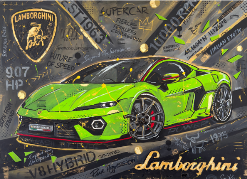2026 Lamborghini Temerario - Sara Kissing