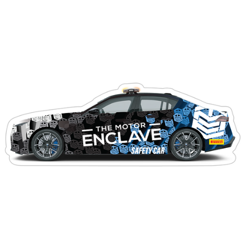 Track Car Sticker