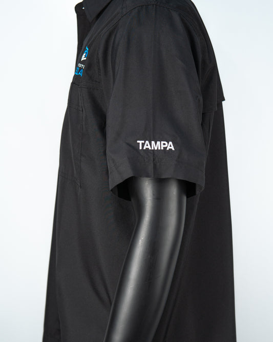 Antigua - Men's Black Button Down