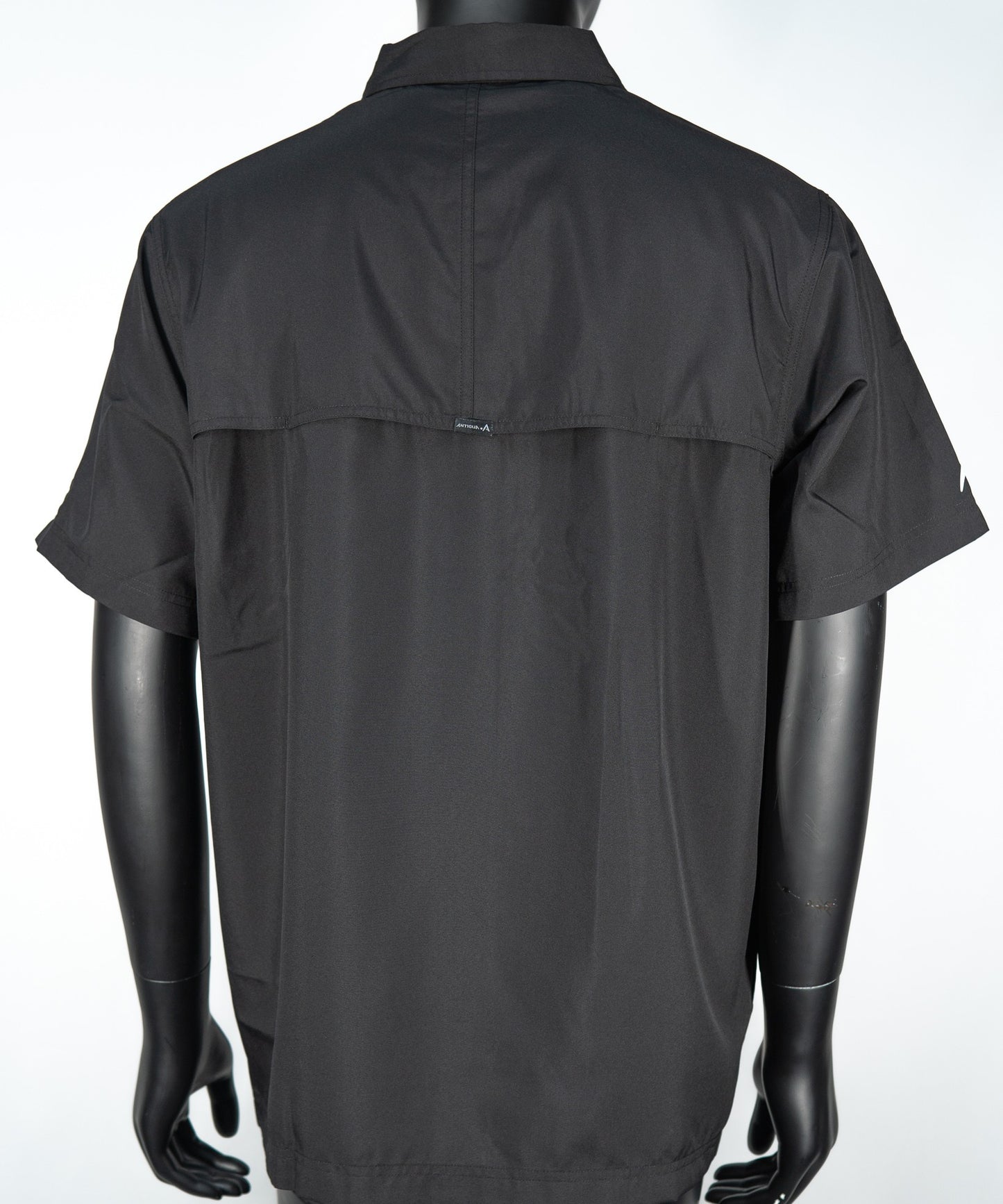 Antigua - Men's Black Button Down