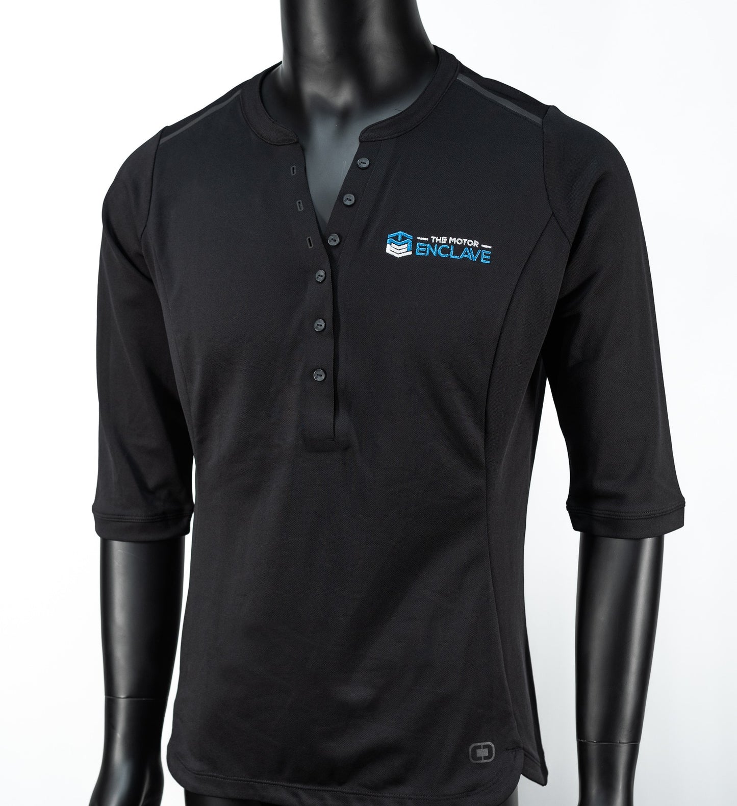 Ogio Ladies Henley Black