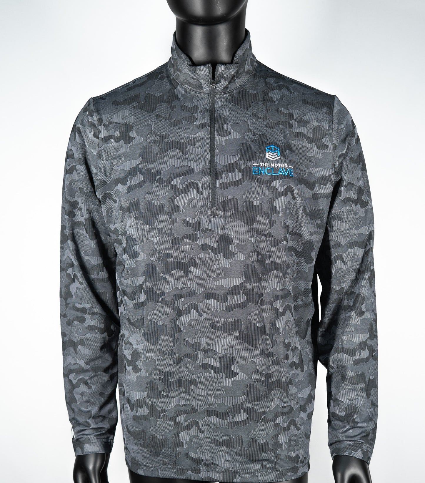 Antigua Mens 1/4 Zip Camo