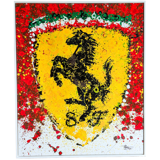 Ferrari Wall Art By Timothy Raines