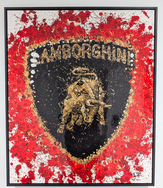 Lamborghini Wall Art By Timothy Raines