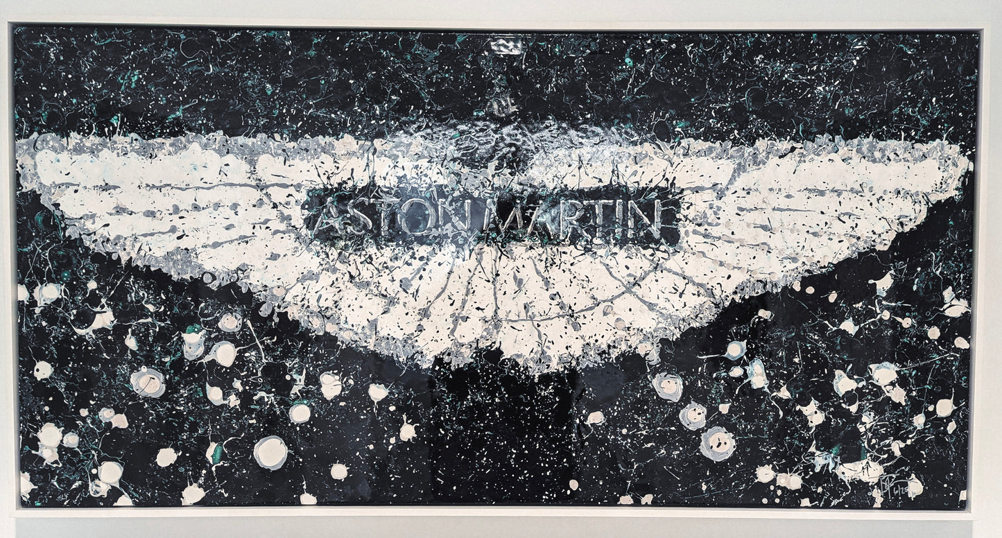 Aston Martin Wall Art By Timothy Raines