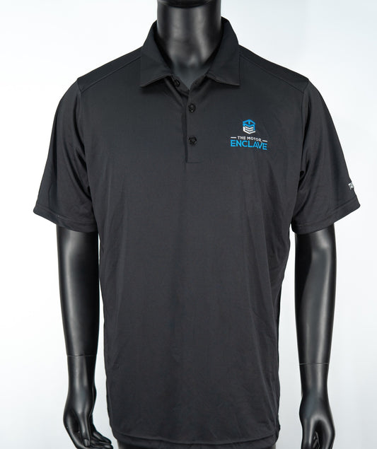 Antigua Black Polo