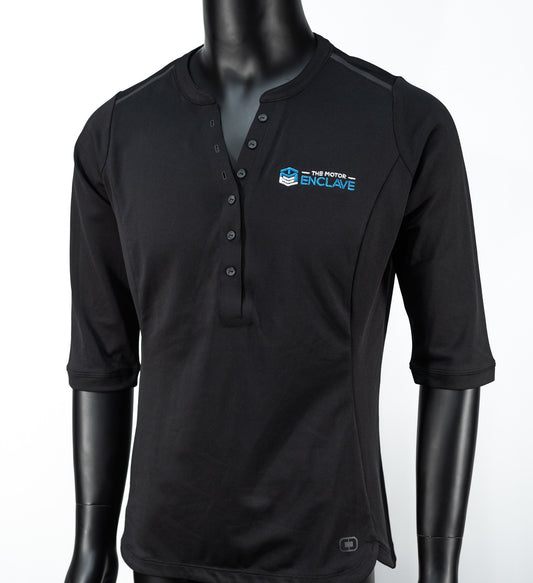 Ogio Ladies Henley Black