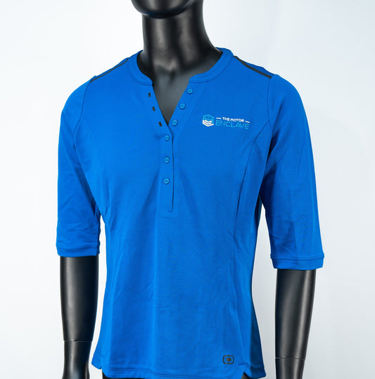 Ogio Ladies Henley Blue