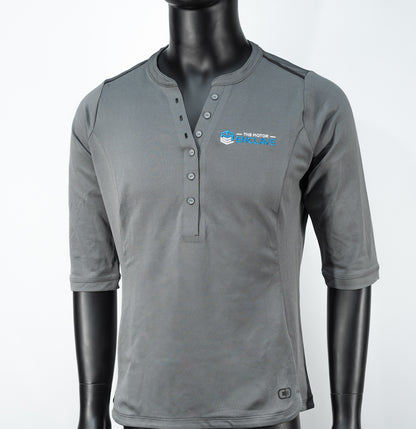 Ogio Ladies Henley Grey