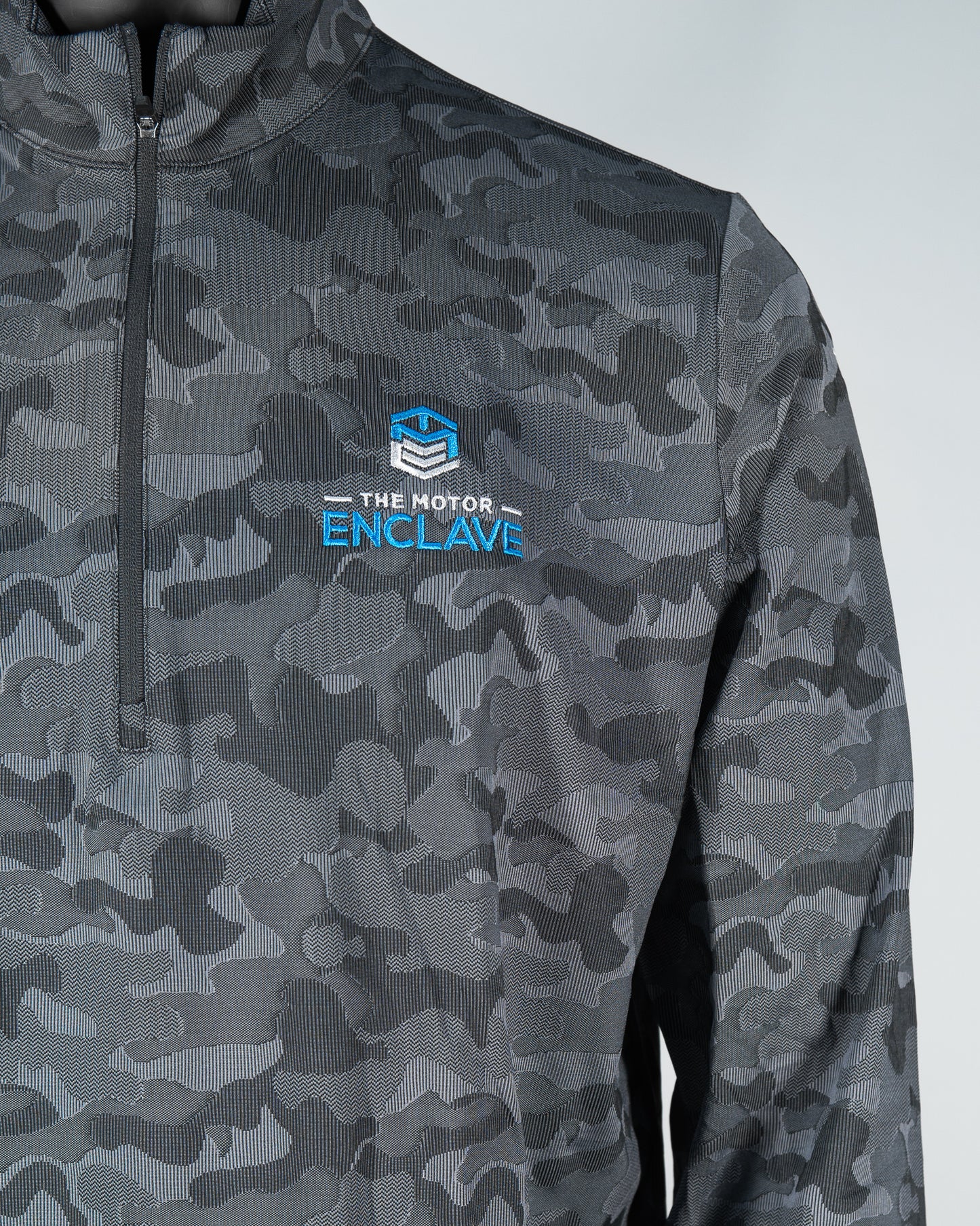 Antigua Mens 1/4 Zip Camo