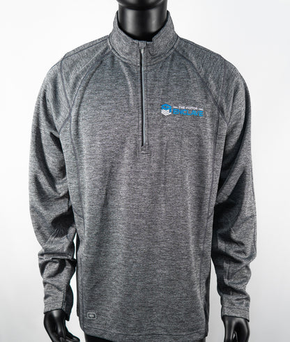 Ogio Mens 1/4 Zip Diesel Grey