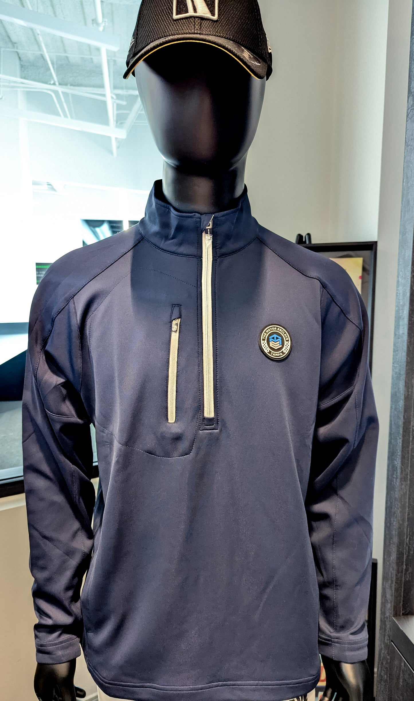 Zero Impact 1/4 Zip Navy