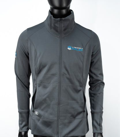 Ogio Womens Full Zip Grey